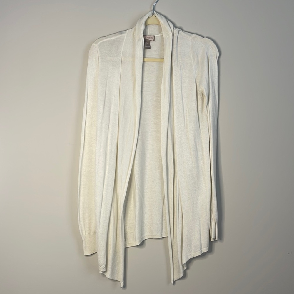 Forever 21, cream sweater, size small